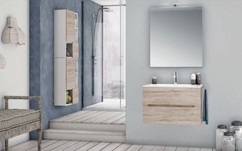 Composizione per arredo bagno Afrodite di Italian BC variante 01
