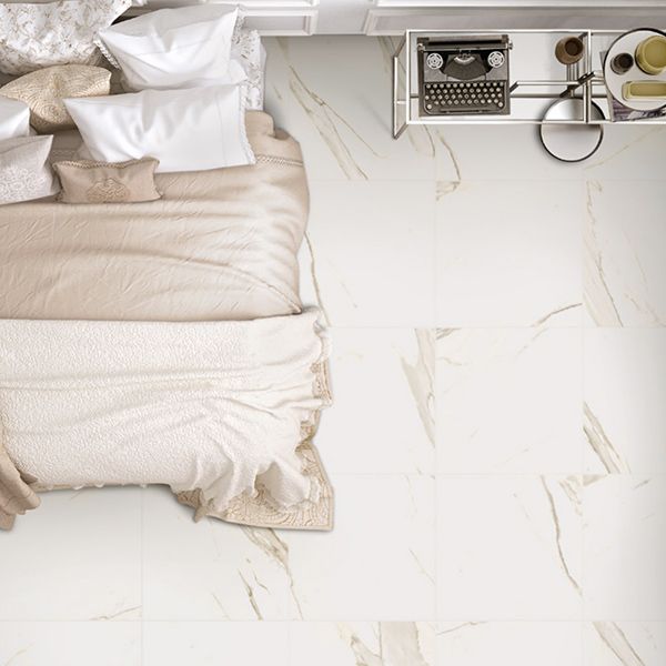 Piastrelle Gres porcellanato effetto marmo opaco Calacatta Hous 60x60 SP 10mm