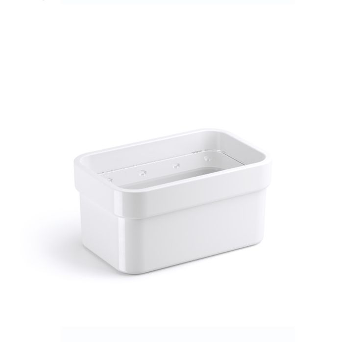 Portasapone in melammina della collezione Saon di Lineabeta