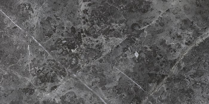 Cotto Petrus Gres porcellanato effetto marmo Opaco Hous Vision Black 120x60