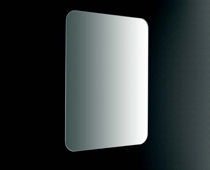 Specchio bagno con angoli stondati di varie dimensioni Dek di Etrusca