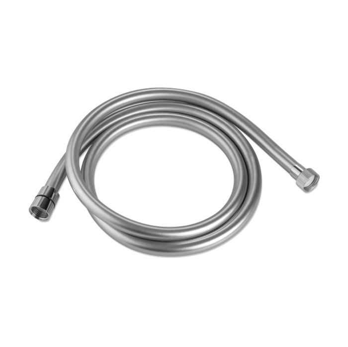 Flessibile per doccia in PVC Cromo L. 150 cm Di Vema