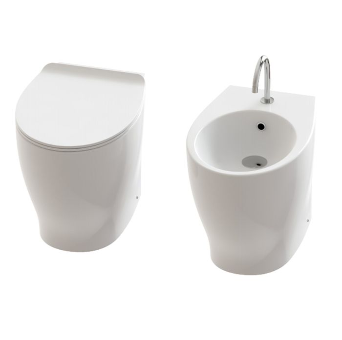 Vaso Wc della collezione Gran mascalzone di Domus Falerii