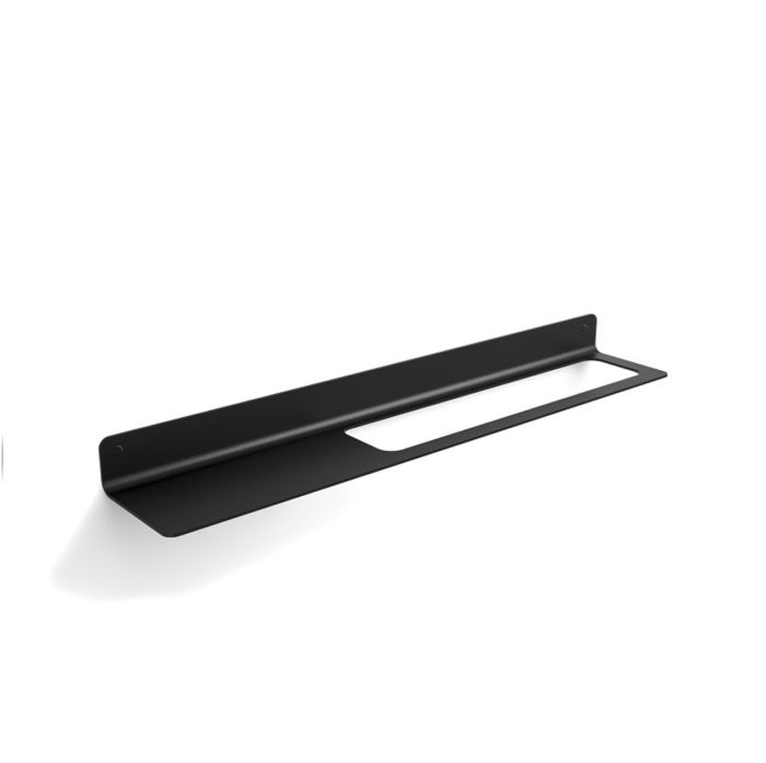 Supporto con mensola con foro destro o sinistro della collezione di Saeta di lineabeta