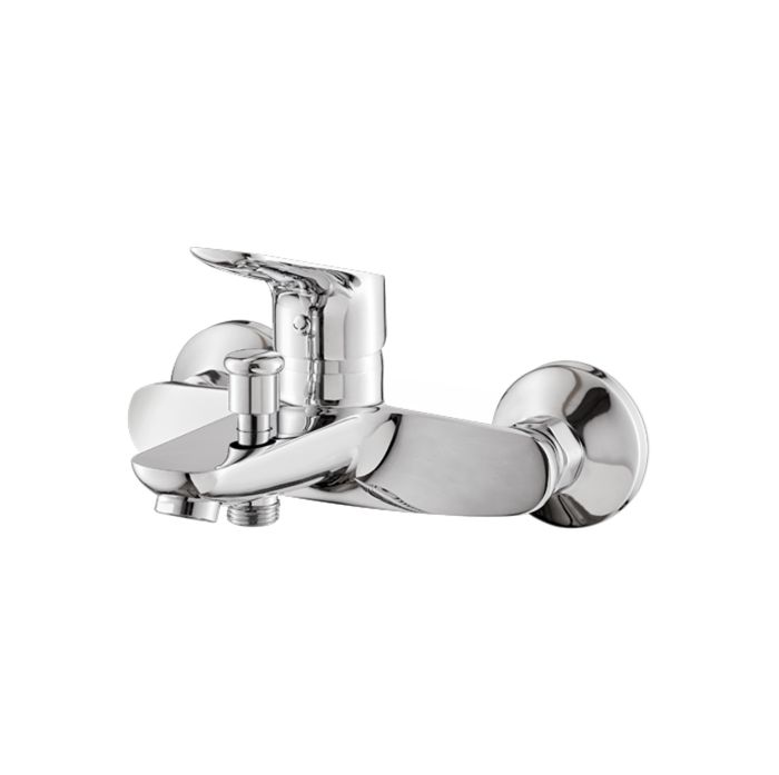 Miscelatore monocomando vasca esterno con deviatore automatico vasca/doccia della collezione Indo di Vema