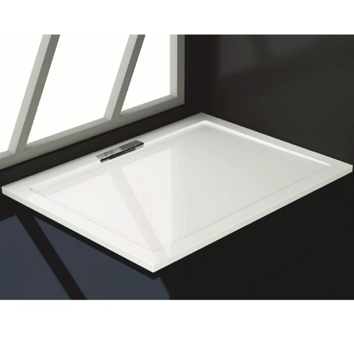 Piatto doccia in resina della collezione acrilux di Italian bath concept