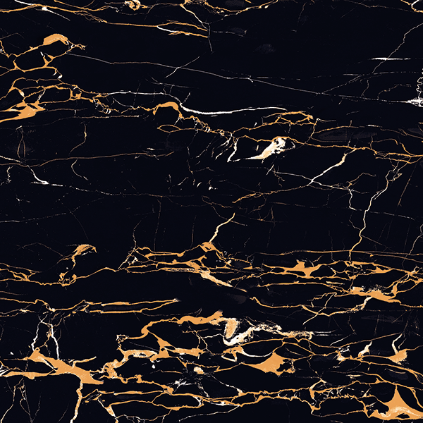 Gres Porcellanato effetto marmo Lucido Portoro Gold 60x60