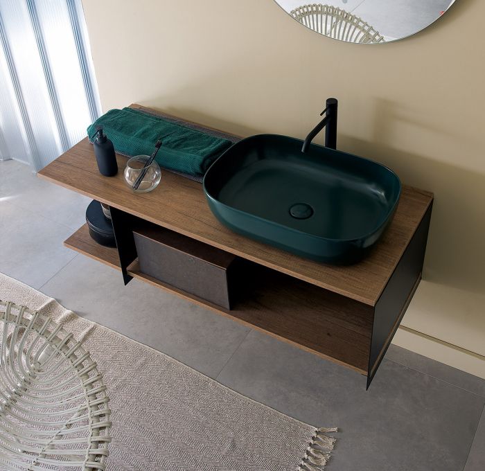 Mobile da bagno componibile della collezione Slide di Scarabeo