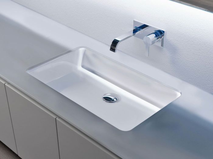 Lavabo lavandino da bagno modello Servoretto63 di Antoniolupi