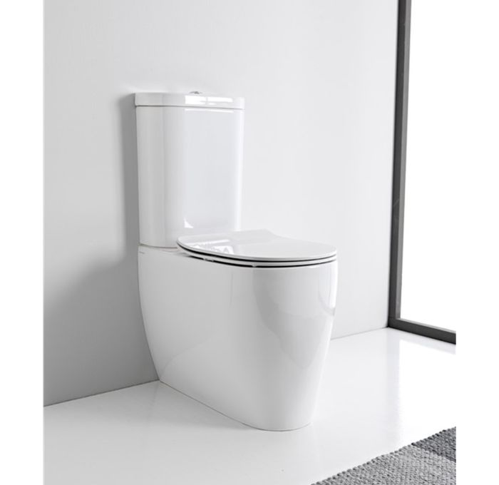 Vaso wc monoblocco della collezione Moon di Scarabeo