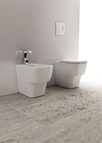 Vaso WC a terra colore Pietra Naturale opaco Vitruvit