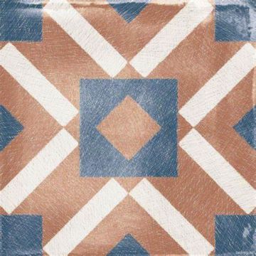 Gres porcellanato tutta massa ABK Play Labyrinth Cotto opaco 20x20 SP 8,5