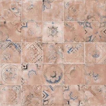 Gres porcellanato tutta massa ABK Play Re-Used Mx Argilla opaco 20x20 SP 8,5