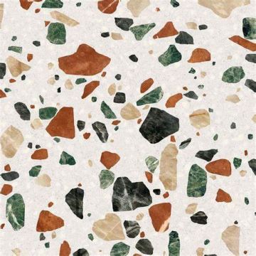 Gres porcellanato tutta massa ABK Play Drops Multiwhite opaco 20x20 SP 8,5