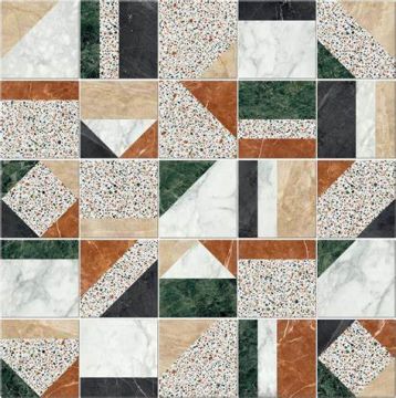 Gres porcellanato tutta massa ABK Play Marble Bianco opaco 20x20 SP 8,5