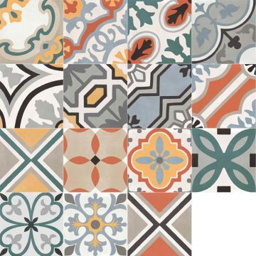 Gres porcellanato Marazzi D_Segni Colore Decoro Mix 20x20