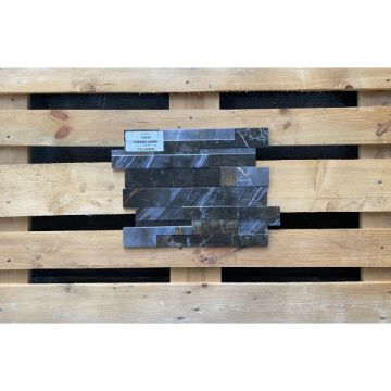 Gres Porcellanato in massa Luxury Dark 16x40 SP10mm Lucido effetto Marmo 1° Scelta
