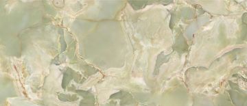 Lastre in gres porcellanato pressate a secco Smeraldo 60x120 Lucido SP10 Collezione MARBLE&ONYX Onice Reale Tagina
