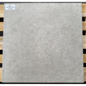 Gres Porcellanato da esterno R11 Agglomerate Shell 80x80 SP2cm Opaco effetto Cemento 1° Scelta