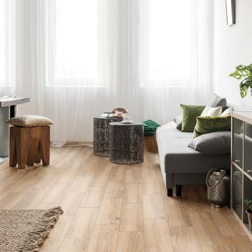 Piastrelle Gres porcellanato Effetto legno naturale chiaro 17x62 NAT SP 8.0 mm