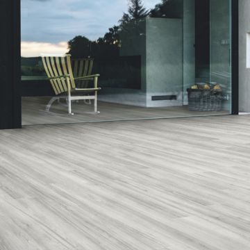 Piastrelle Gres porcellanato Effetto legno Rovere sbiancato 20x120  SP 9.5mm
