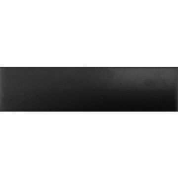 Piastrelle da rivestimento rettangolari Effetto Ceramica 7,5x30 SP6-9mm Opaca Collezione Milano Colore Nero