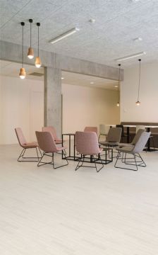 Piastrelle da rivestimento Gres Porcellanato 6,5X40,2 SP9mm Opaco Collezione Listo Colore Gesso