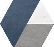 Piastrelle da rivestimento Gres Porcellanato 17,5x20 SP9mm Opaco Collezione Materia Colore Tangram Mare