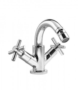Monoforo bidet completo di piletta clic-clac. Collezione TIME2020 T CROSS di Bongio