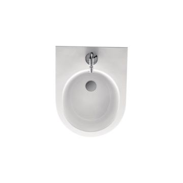 Bidet da bagno monoforo cm48 completo di fissaggio WB5N di Kerasan