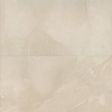 Piastrelle in gres porcellanato effetto marmo lucido marfil della collezione Sensi gems di Abk 120x120 cm - 9mm