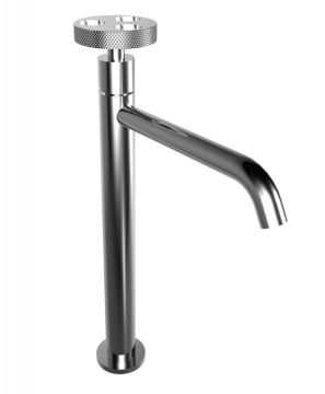 Miscelatore lavabo alto con piletta clic-clac. Collezione BOWLING di Bongio