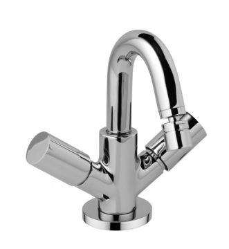 Monoforo bidet con piletta clic-clac. Collezione AQUA / AQUAMARBLE di Borgio