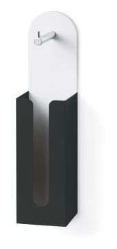 Portarotolo con riserva Collezione Saeta di Lineabeta Alluminio Verniciato - Mattstone
