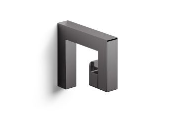 Appendino a G Collezione Grela di Lineabeta Acciaio Inox Nickel Nero