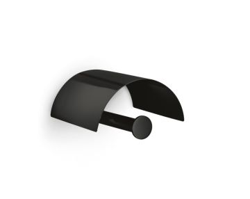 Portarotolo coperto Collezione Baketo di Lineabeta Ottone Verniciato Nero