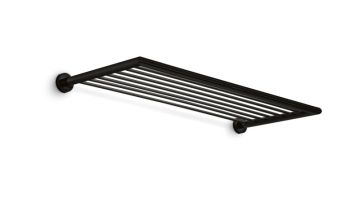 Griglia portasalviette Collezione Baketo di Lineabeta Ottone Verniciato Nero