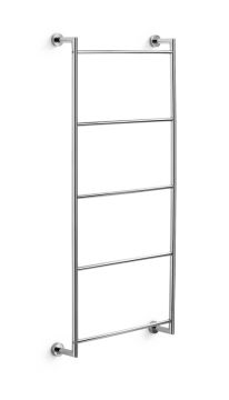 Scaletta portasalviette a muro Collezione Baketo di Lineabeta Ottone Cromato