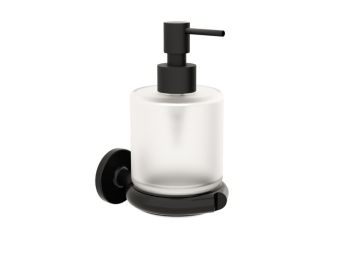 Portasapone con dosasapone 250ml Collezione Sbecà di Lineabeta Ottone Cromato
