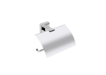 Portarotolo Coperto Collezione Sbecà di Lineabeta Ottone Cromato