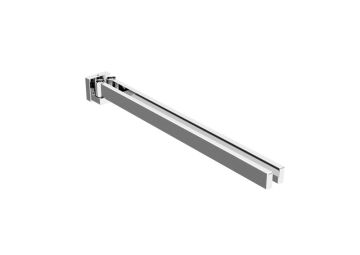 Portasalviette snodato Collezione Dado di Lineabeta Ottone Cromato
