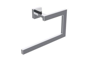 Anello Portasalviette Collezione Dado di Lineabeta Ottone Cromato