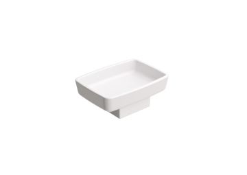 Portasapone Collezione Dado Ottone Cromato Ceramica