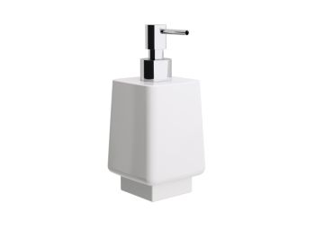 Dosasapone 250 ml Collezione Dado Ottone Cromato Ceramica