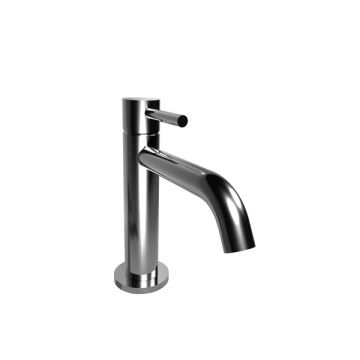 Miscelatore lavabo con piletta in ottone clic-clac. Collezione PROJECT ON di Bongio