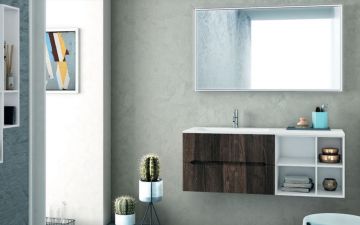 Composizione per arredo bagno Afrodite di Italian BC variante 06