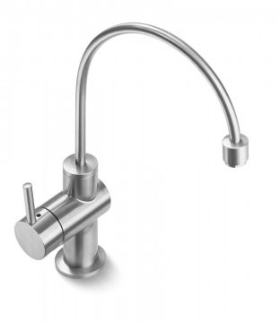 Miscelatore lavello in acciaio 316 con bocca girevole. Collezione TIME2020 CUCINA di Bongio