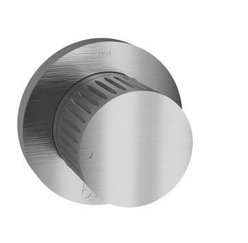 Termostatico incasso coassiale in acciaio spazzolato 316 Collezione Inox316 Time 2020 di Bongio