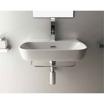 Lavabo Lavandino da parete o appoggio cm 65x45 della linea Mascalzone di Domus Falerii