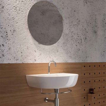 Lavabo sospeso completo di portasciugamani della collezione Mascalzone di Domus Falerii